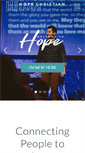 Mobile Screenshot of hopechristianchurch.com